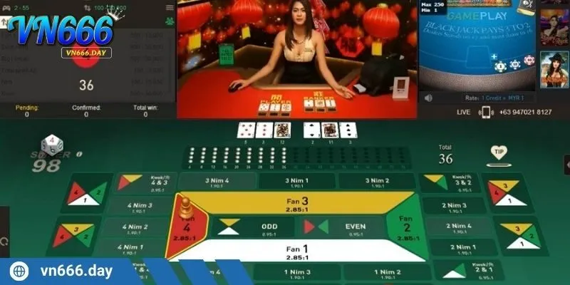 Fan Tan cổ điển là trò chơi hấp dẫn có xuất xứ từ Trung Hoa