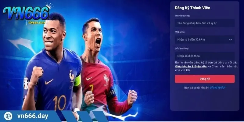 Khám phá ưu đãi tân thủ hấp dẫn khi đăng ký VN666